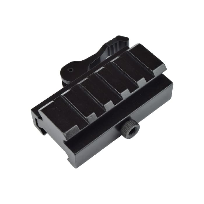 Rail Riser 5 Inch JS-Tactical – Rail Riser ½ Inch QD Mount – 5 Slots - airsoftneeds.nl